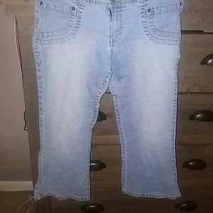 Jr denim capris